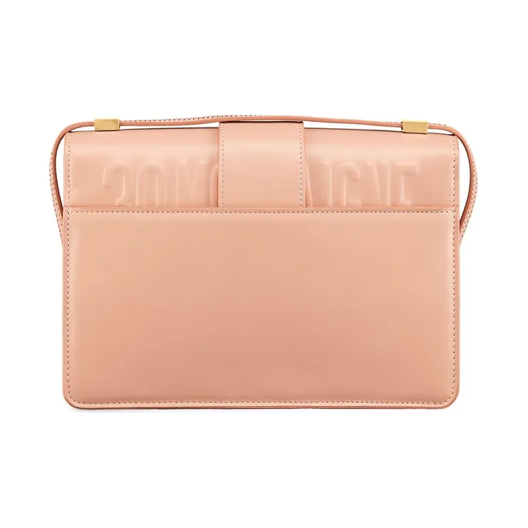 DIOR Smooth Cow Leather Box Bag, Crossbody Bag, Shoulder Bag Women's Rose Pink-2