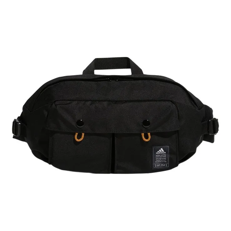 Adidas Polyester Sling Bags Crossbody Bags Fanny Packs Regular Men's Pure Black-0