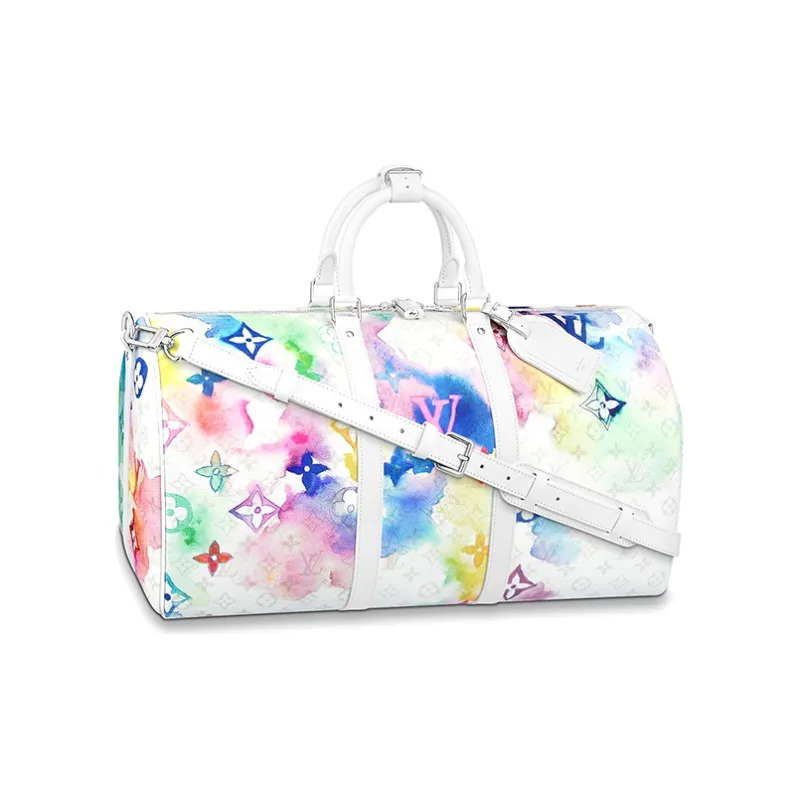 LOUIS VUITTON Keepall 50 Monogram Watercolor-0