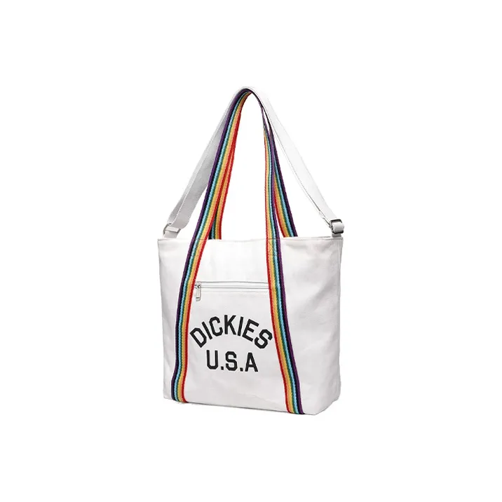 Dickies Canvas Crossbody Bag Shoulder Bag Canvas Bag Handbag Regular Women's White Multicolor-1