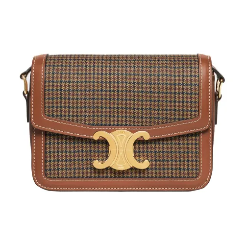 CELINE Triomphe Shoulder Bags