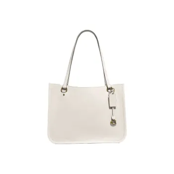 COACH Tyler Leather Handbag, Shoulder Bag Women's White