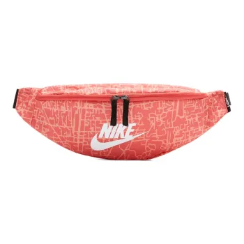 Nike Heritage Fabric Crossbody Bag Sling Bag Fanny Pack Regular Unisex Mysterious Ash Red