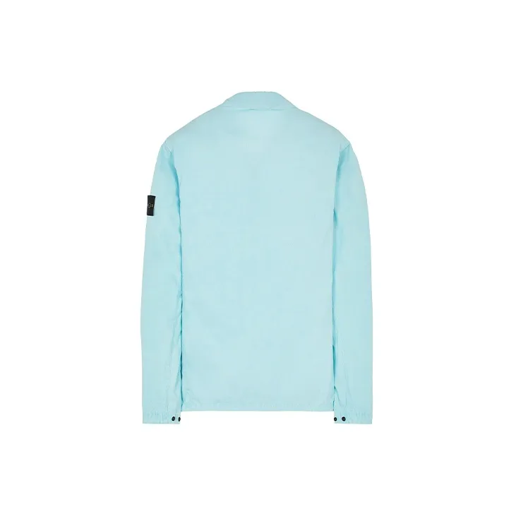 STONE ISLAND Jackets Men Aqua Blue-1