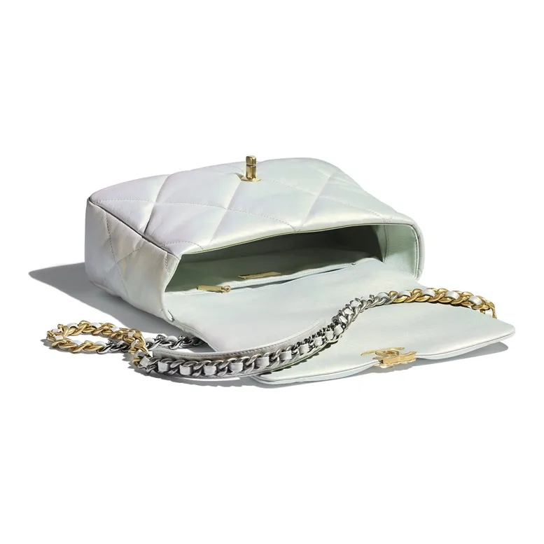 CHANEL Calfskin Metal Backpack, Handbag, Shoulder Bag, Crossbody Bag Tubas Women's Iridescent Color-2
