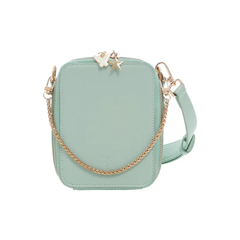 Disney Princess PU Portable Crossbody Bag Shoulder Bag Regular Women's Pink/Light Blue/Emerald-9