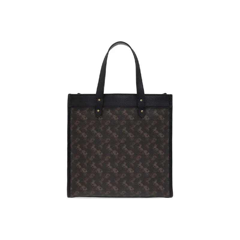 COACH Field Horse And Carriage Print Tote Bag-2