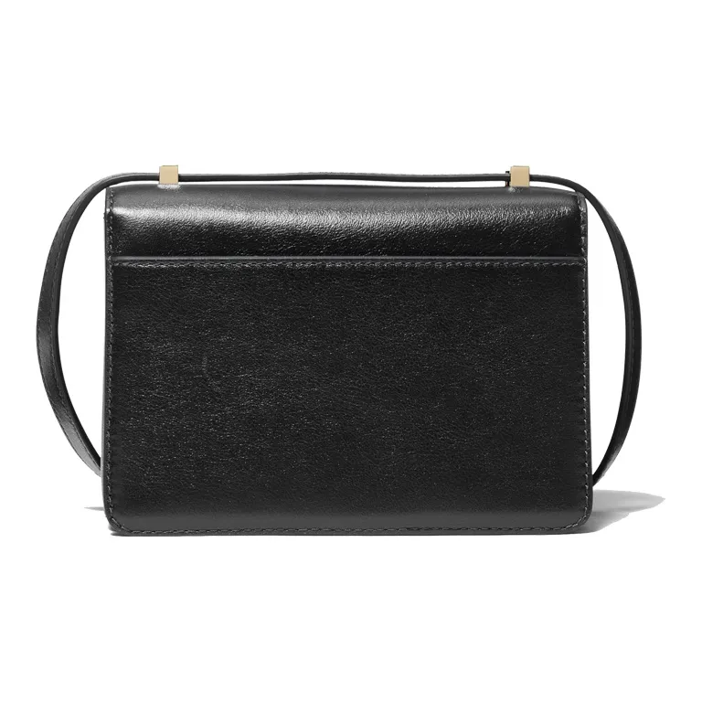 MICHAEL KORS Hendri Leather Crossbody Bag, Shoulder Bag Women's Black-1