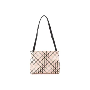 ISSEY MIYAKE PVC Envelope Bag Shoulder Bag Crossbody Bag Regular Women's Milk Tea Beige