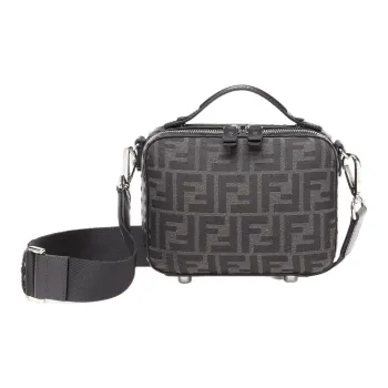 FENDI Polyester Travel Bag Mini Men's Gray