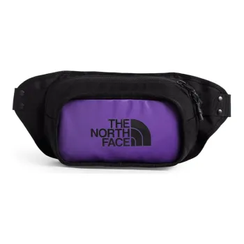 THE NORTH FACE Nylon Fabric Fanny Pack Regular Unisex Black Purple