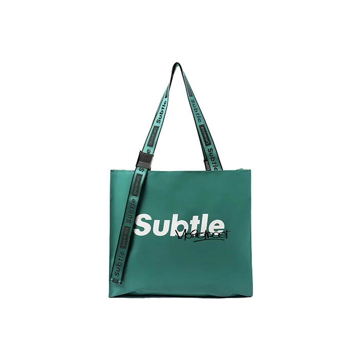 Subtle PVC Shoulder Bag Large Size Unisex Multicolor-1
