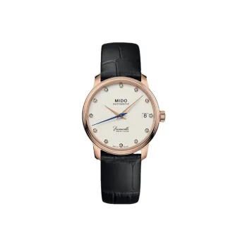 MIDO Baroncelli Collection Automatic Mechanical Movement Women's Watch Watch 33mm Beige Watch Dial