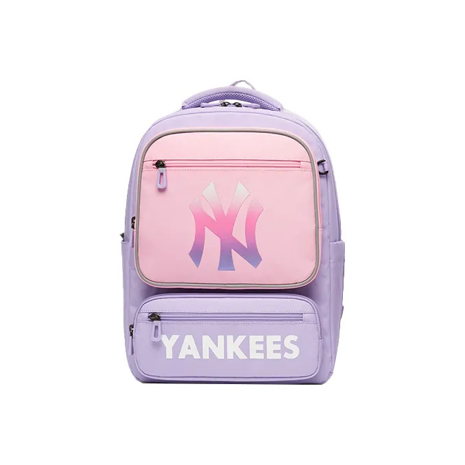 MLB Polyester Handbag Shoulder Bag Laptop Bag Backpack Regular Unisex Purple-1