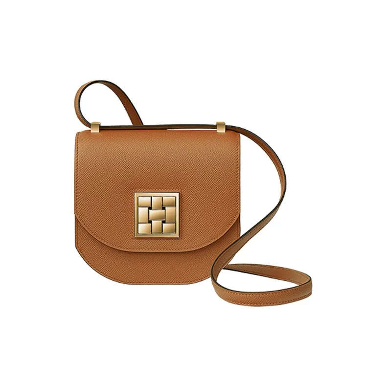 HERMES Mosaique Epsom Calfskin Crossbody Bag, Shoulder Bag Women's-0