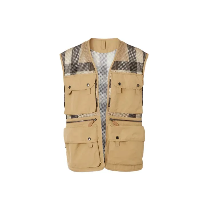 Burberry FW21 Technology Wool Jackets & Coats Men's Khaki 80414021-2