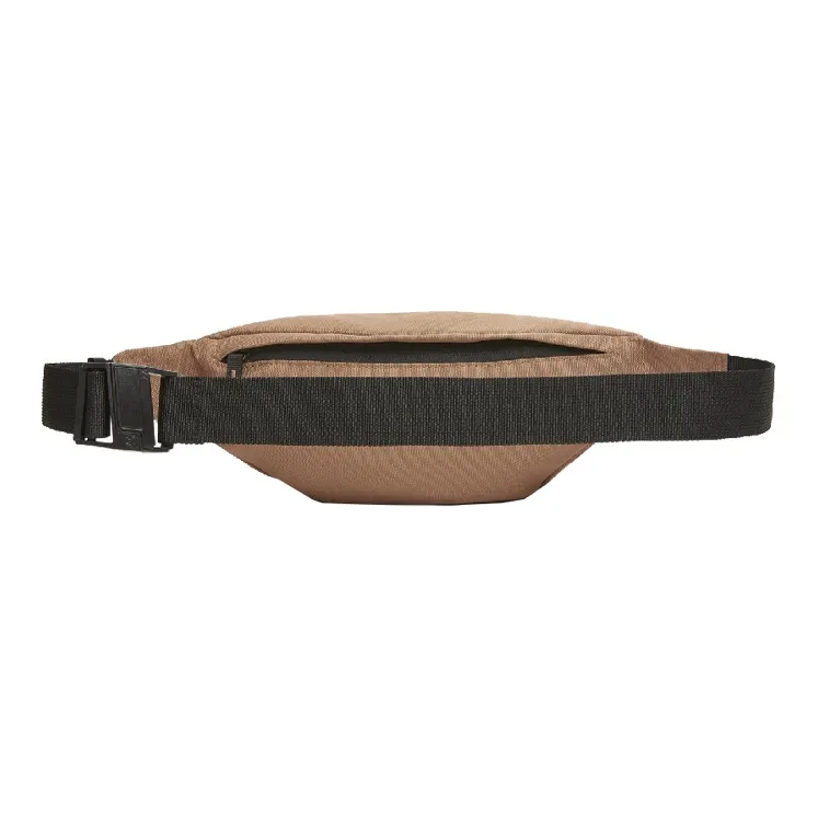 Jordan Nylon Fabric Crossbody Bag, Fanny Pack Regular Unisex Brown-2