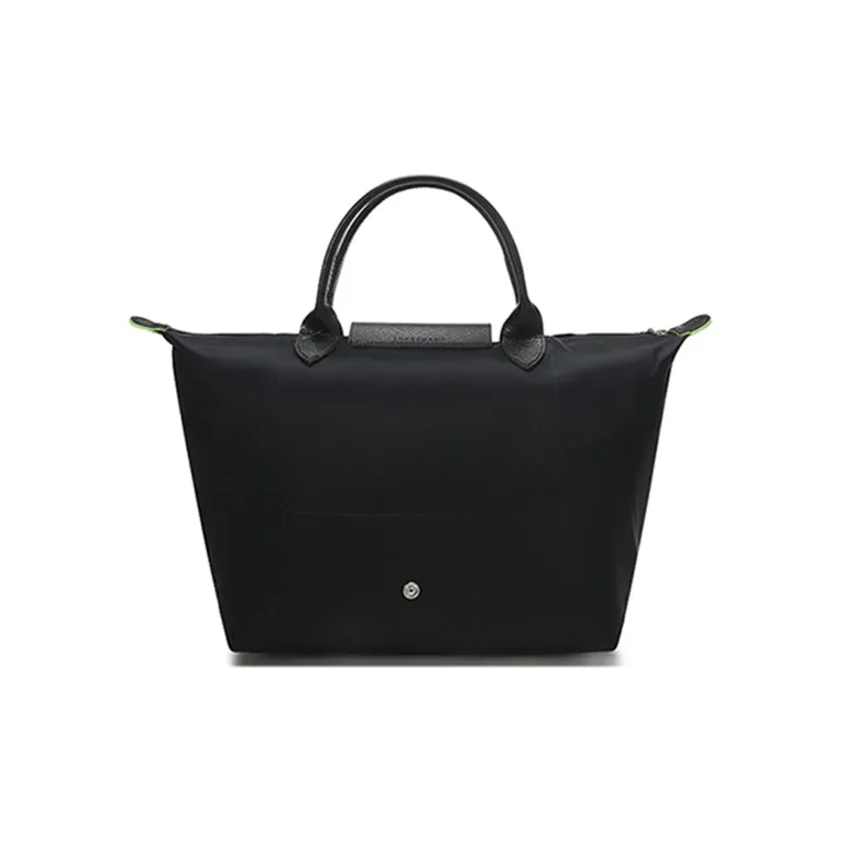 LONGCHAMP Le Pliage Logo Embroidered Tote Bag-3