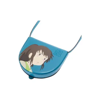 LOEWE Heel Calfskin One Shoulder Handbag Crossbody Bag Unisex Cliff Lake Blue