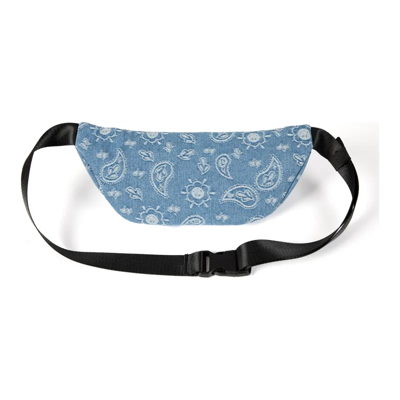 ORIGINAL X YOUTH Denim Fanny Pack Regular Unisex Denim Deep Blue/Denim Light Blue-6