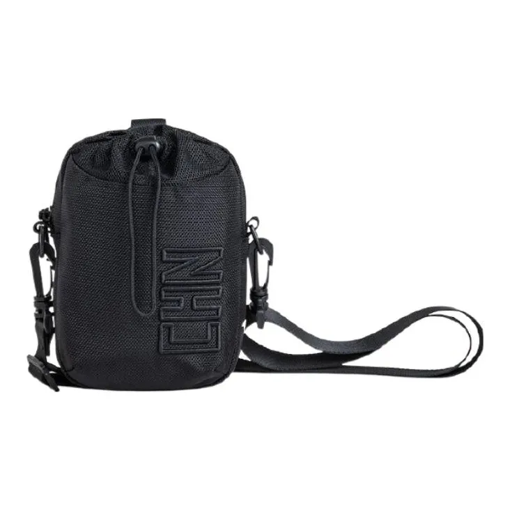 Anta Nylon Fabric Shoulder Bag Crossbody Bag Regular Unisex Black-0
