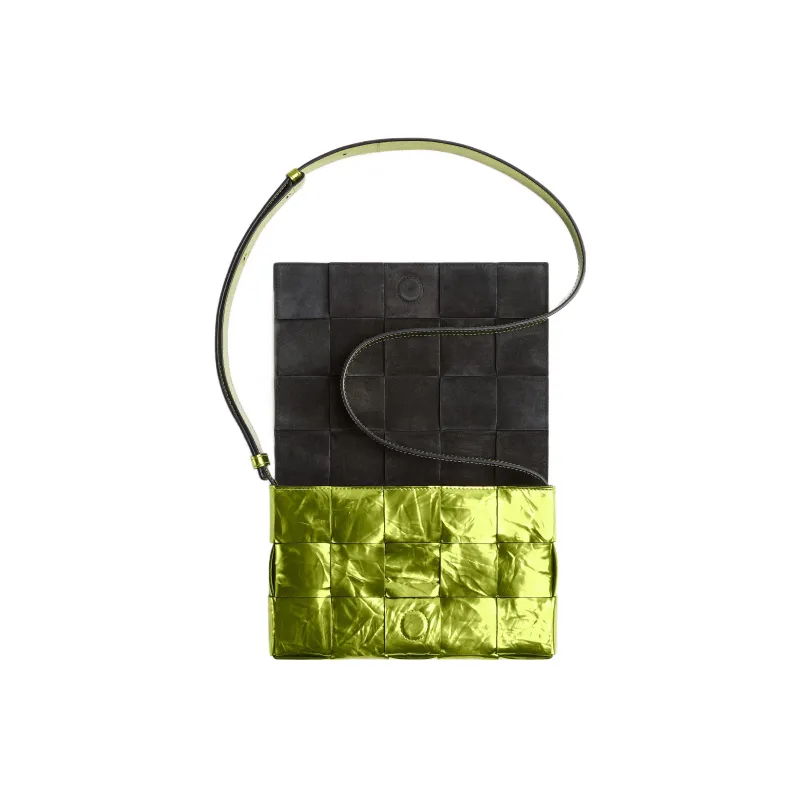 Bottega Veneta Intreccio Weave Cassette Chlorophyll-5