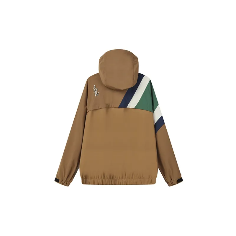 FILA MIHARA YASUHIRO Collaboration Collection Jacket Men's Brown Yellow & Chestnut-1