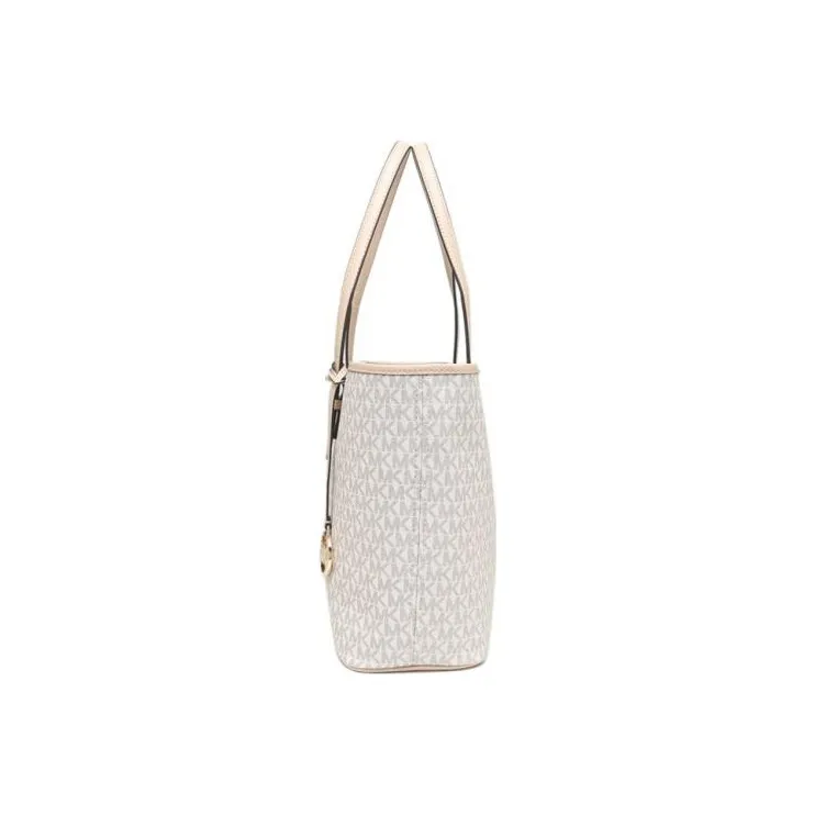 MICHAEL KORS Jet Set Canvas Handbag Regular Women's Pink/Ecru-3