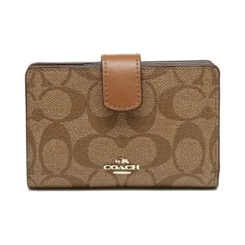 COACH Corner Zip Coin Purses