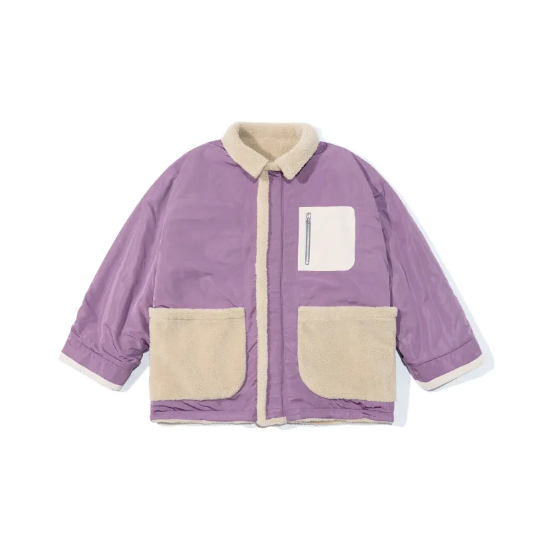 UNVESNO Loose Fit Thickened Jacket Unisex-7