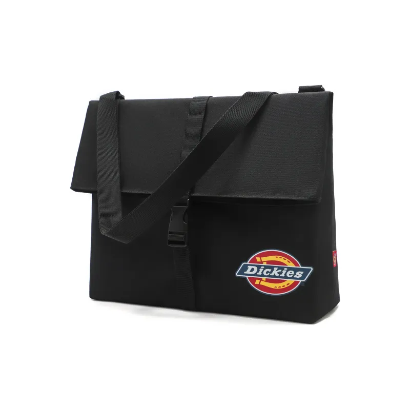 Dickies Polyester Messenger Bag, Crossbody Bag Regular Unisex Black-1