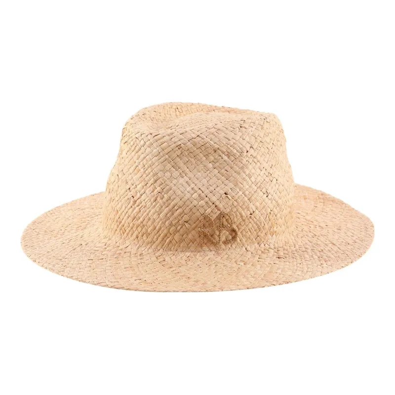 RUSLAN BAGINSKIY Logo appliqué Fedora Hat-1