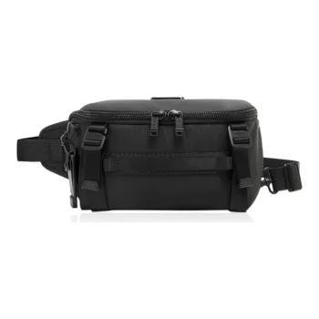 TUMI Alpha Bravo Ballistic Nylon Sling Bag, Crossbody Bag Regular Men's Black