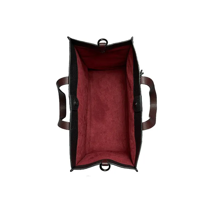 COACH Field Leather Shoulder Bag Crossbody Bag Tote Bag Shopping Bag Handbag Large Size Unisex Red Black-3