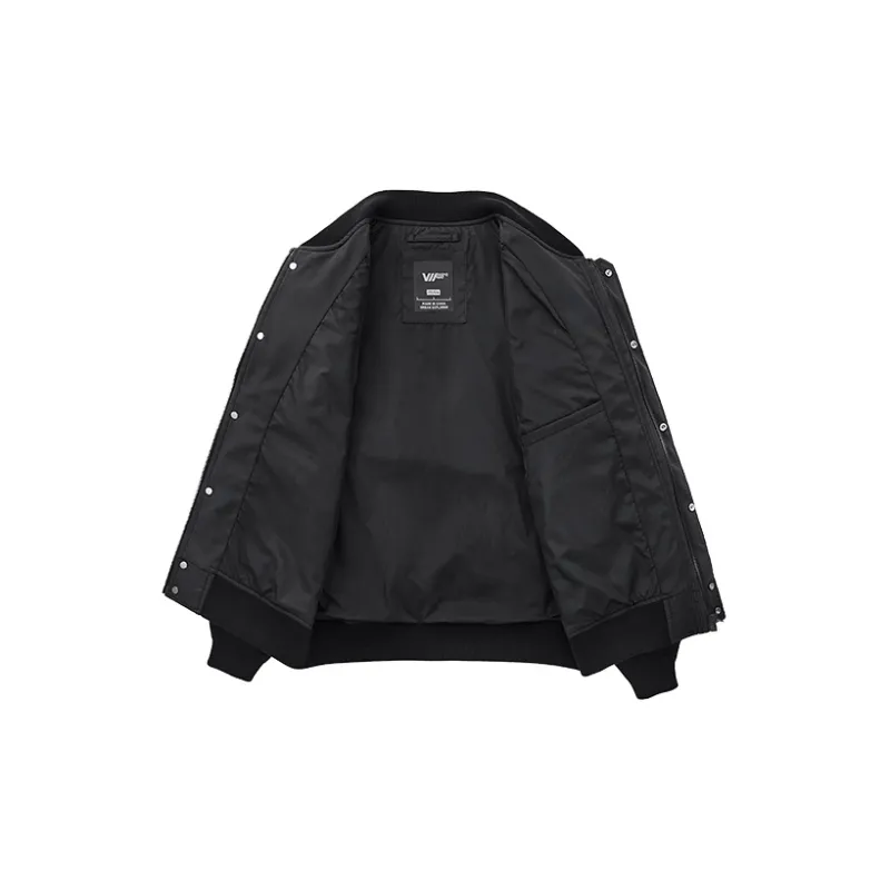 VIP Multi Pocket Tactical Flight Jacket Unisex Black-2