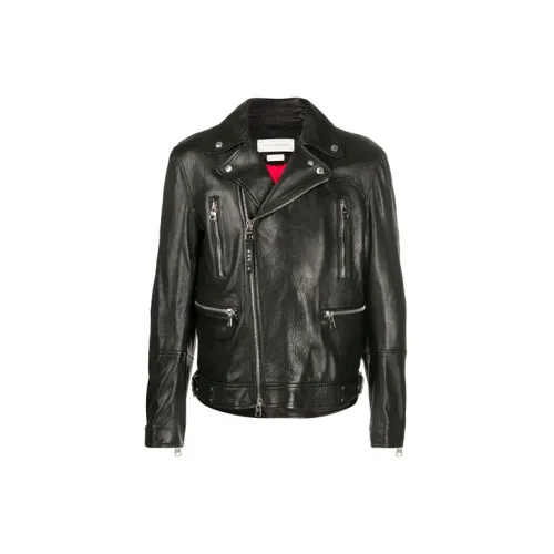 Alexander McQueen Jackets Men Black