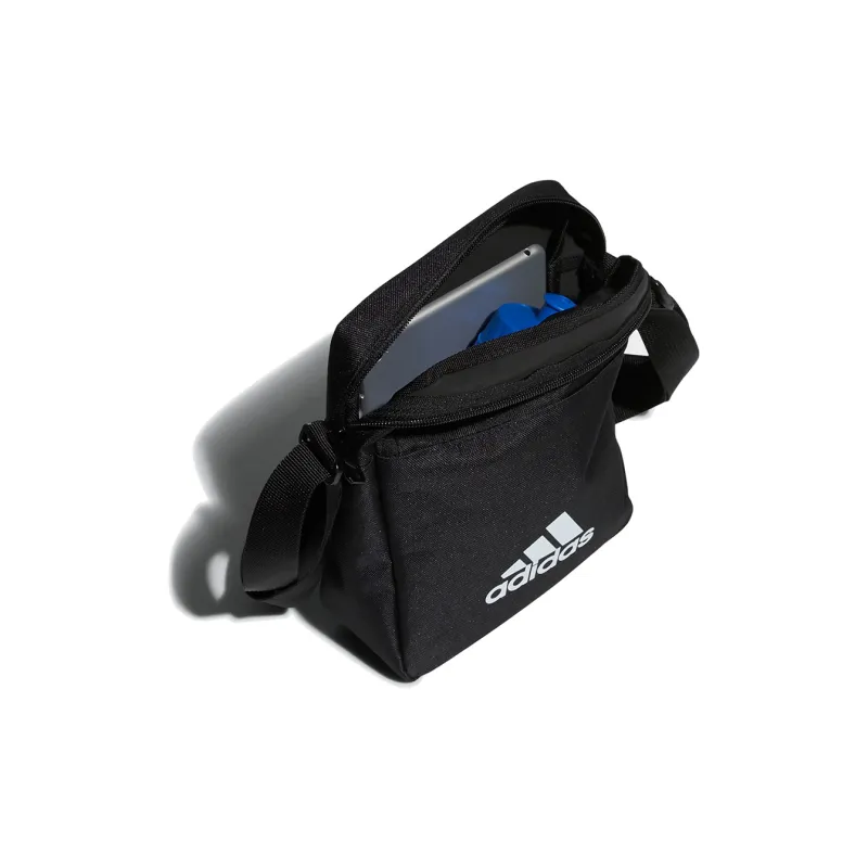 Adidas Fabric Shoulder Bag Unisex Black-3