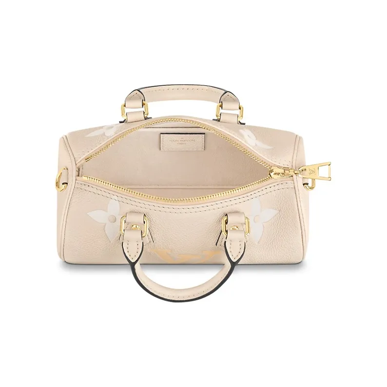 LOUIS VUITTON SummerPapillon Calfskin Handbags Shoulder Bag Crossbody Bag Small Size Women's Vanilla Yellow-3
