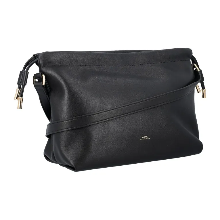 A.P.C Logo Detailed Drawstring Shoulder Bag-2