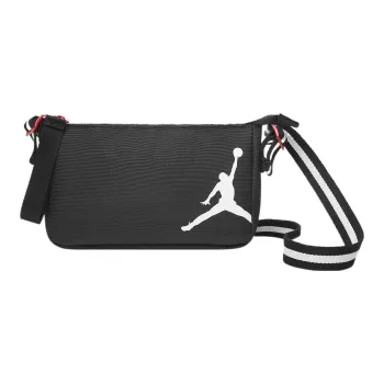Jordan Polyester Pochette, Shoulder Bag, Crossbody Bag Regular Men's Black