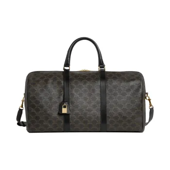 CELINE Cow Leather Travel Bag Men's