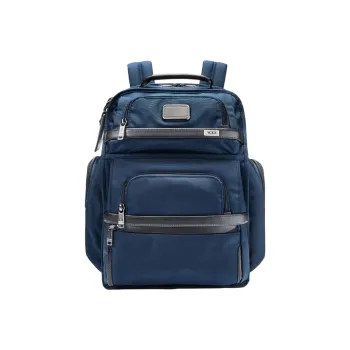 TUMI Alpha 3 Fabric Computer Double-Shoulder Backpack Men's Blue