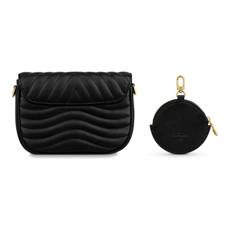 LOUIS VUITTON New Wave Multi-Pochette Crossbody Bag With Removable Coin Purse-1