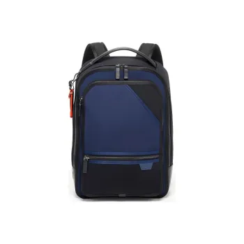 TUMI TUMI Harrison Elastic Nylon Backpack Men's Navy