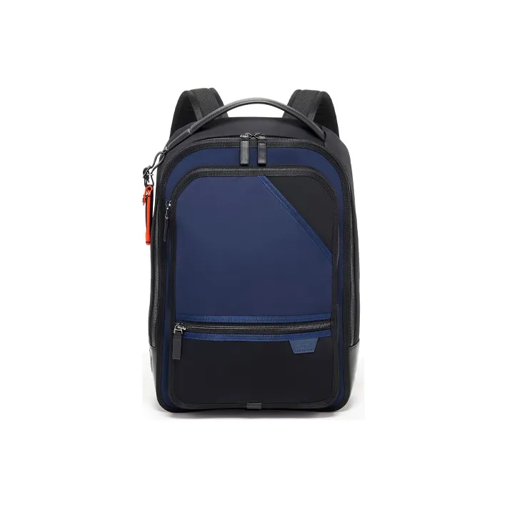 TUMI TUMI Harrison Elastic Nylon Backpack Men's Navy-0