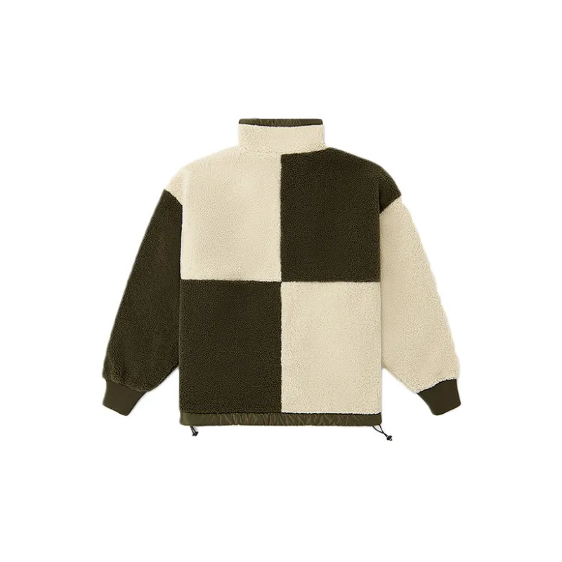 Vans Velvet Jackets Unisex Army Green-1