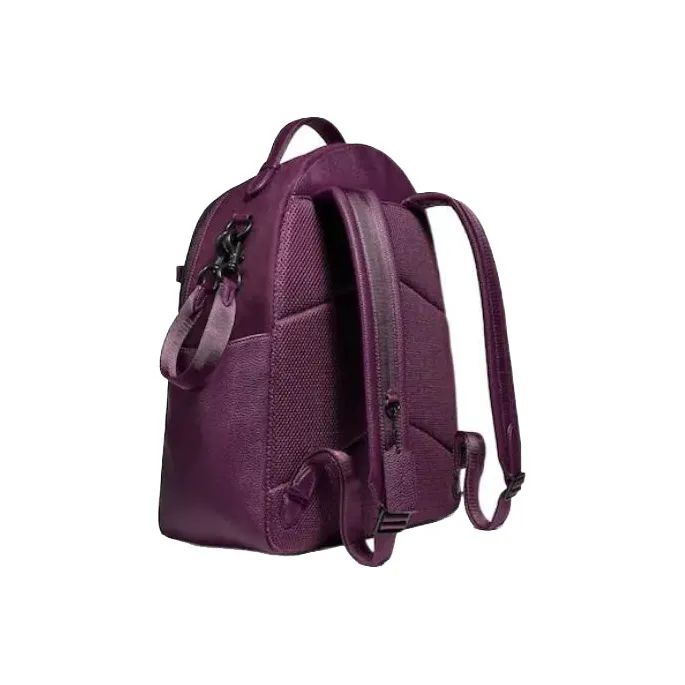 COACH Baby Nylon Backpack Large Size Women's Dark Purple-1