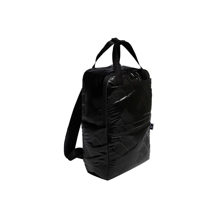 Adidas Recycled Material Double Shoulder Backpack Regular Unisex Black-2