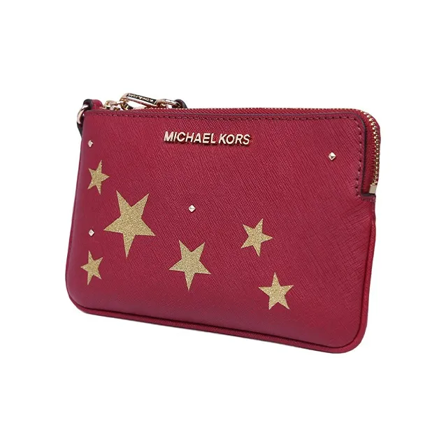 MICHAEL KORS MICHAEL KORS Handbag Collection Illustrations Leather Wallet Women's Red-1