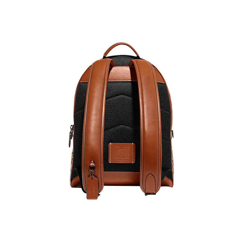 COACH X Disney Collaboration West Canvas With Leather Backpack Regular Women's Brown-2